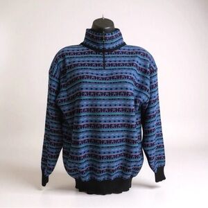 Vintage Demetre Ski Sweater Women’s Wool Blend Size Large